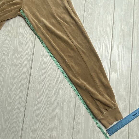 Essentials Fear of God Women's Oak Tan Velour Joggers Sweatpants Size XXS - Picture 7 of 13